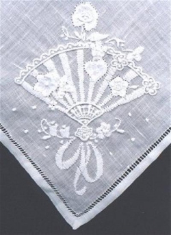 Embroidered Fan