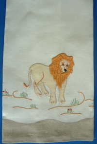 #Lion Guest Towel#